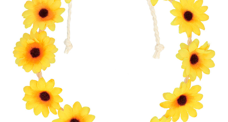 Boland Hippie hoofdband Zonnebloemen
