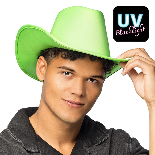 Boland Hoed cowboy Blaze neongroen
