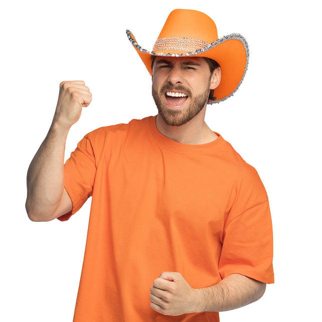 Boland Hoed cowboy Spark oranje