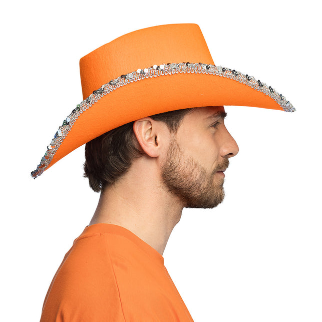 Boland Hoed cowboy Spark oranje