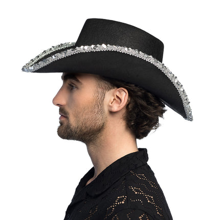 Boland Hoed cowboy Spark zwart