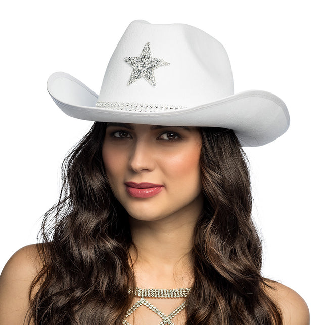 Boland Hoed cowboy Taylor wit