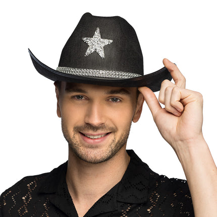 Boland Hoed cowboy Taylor zwart