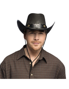 Boland Hoed cowboy Wyatt zwart