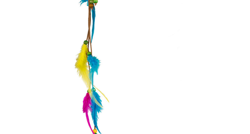 Boland Hoofdband Hippie met veren