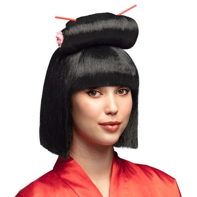Boland Japanse Geisha pruik Maiko