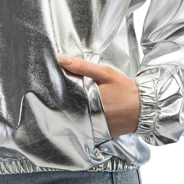 Boland Jasje 'Bride' zilver met pailletten