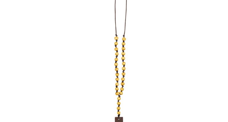 Boland Ketting Priesterkruis hout