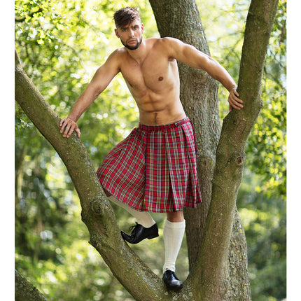 Boland Kilt Mr Tartan rood