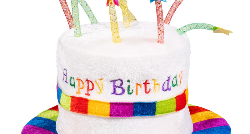 Boland Kinderhoed Rainbow cake 'Happy Birthday'