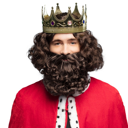 Boland Koning pruik Royal King