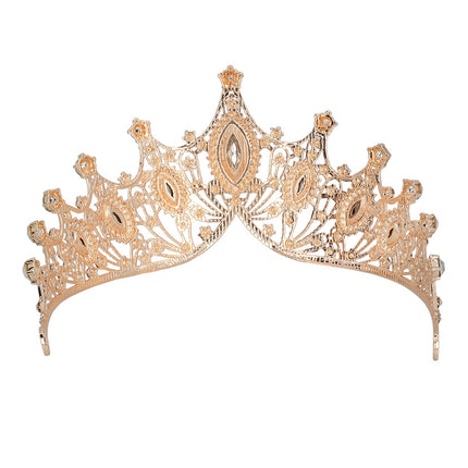 Boland Koningin metalen tiara Royal Lady