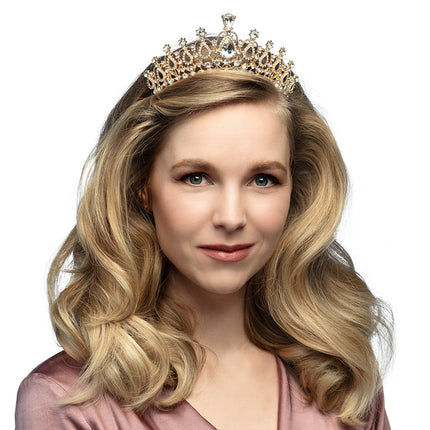 Boland Kroontje metalen tiara Royal Sophia