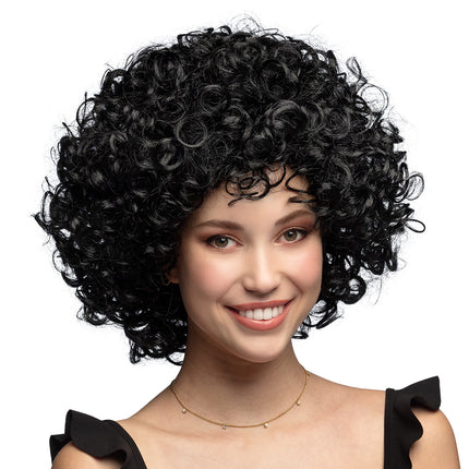Boland Krullen pruik Candice zwart