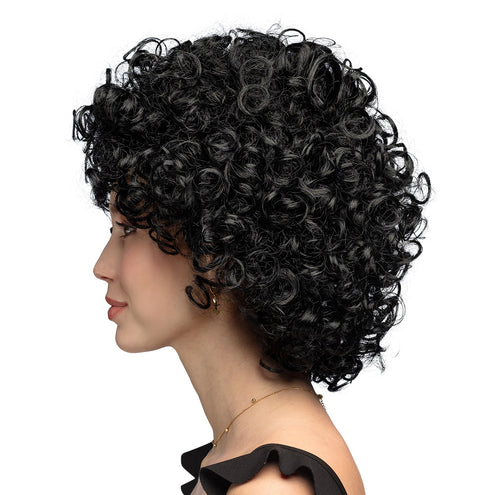 Boland Krullen pruik Candice zwart
