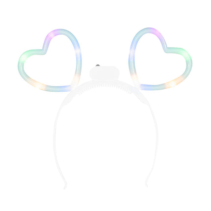 Boland LED diadeem Glowing hearts (verlichte hartjes)