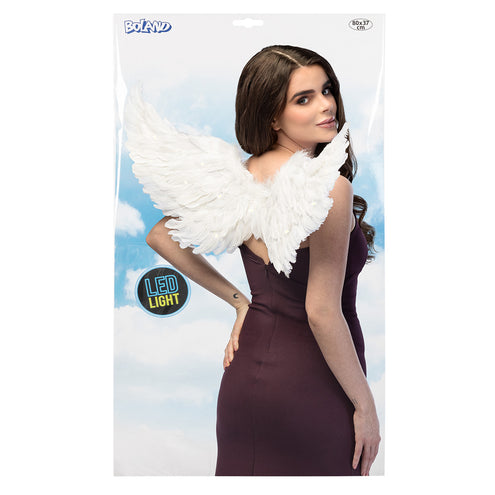Boland LED engelenvleugels wit