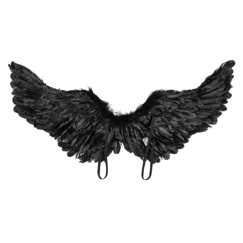 Boland LED engelenvleugels zwart