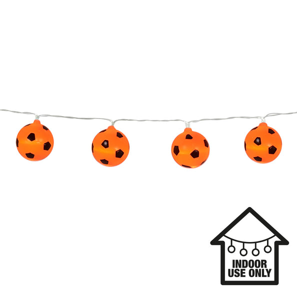 Boland LED lichtsnoer Voetbal oranje