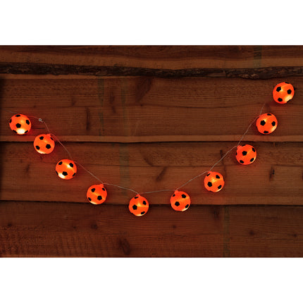 Boland LED lichtsnoer Voetbal oranje