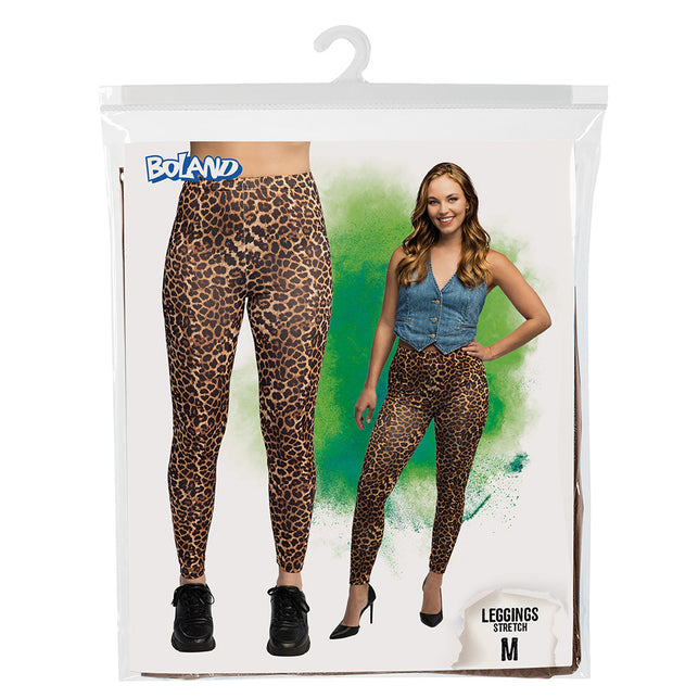 Boland Legging luipaardprint (animal print)
