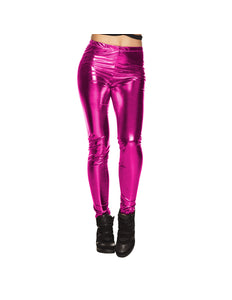 Boland Legging Metallic fuchsia
