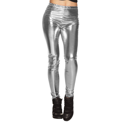 Boland Legging Metallic zilver Aimee