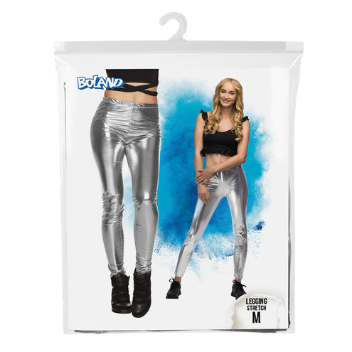 Boland Legging Metallic zilver Aimee