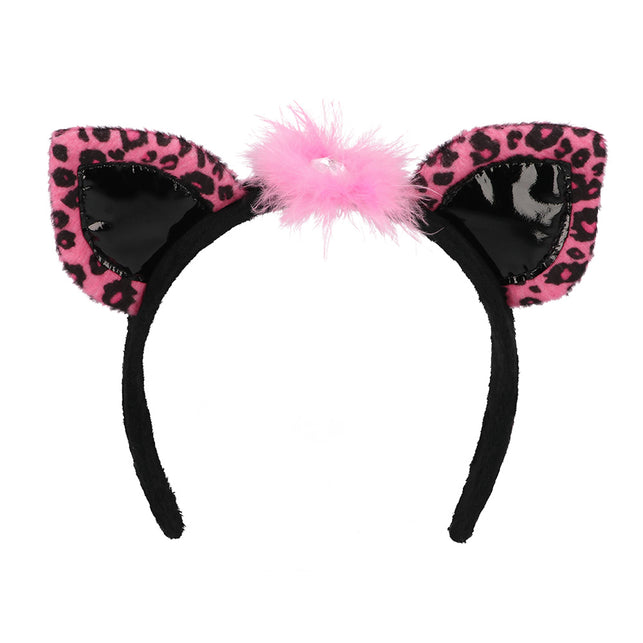 Boland Luipaard verkleed set roze
