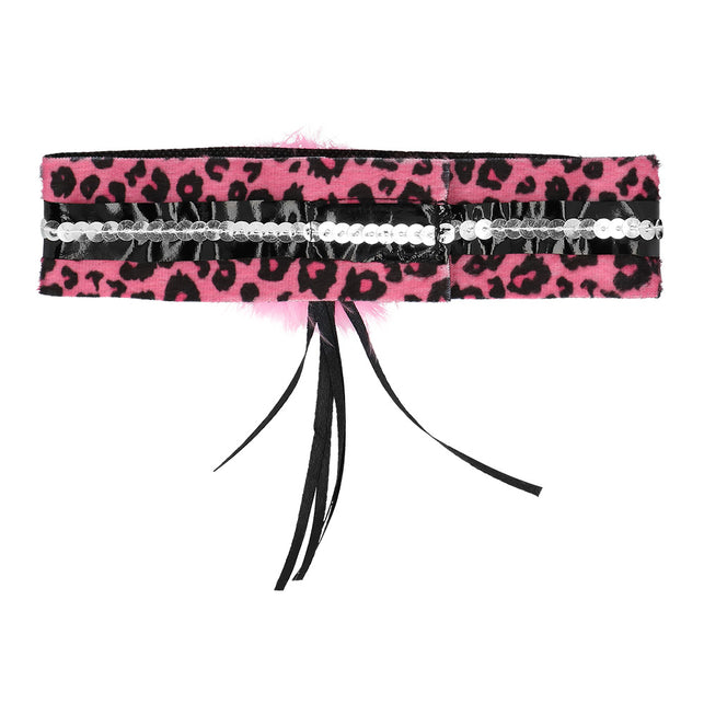 Boland Luipaard verkleed set roze