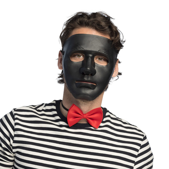 Boland Masker mime Theater zwart
