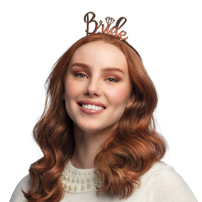 Boland Metalen diadeem 'Bride' haarband