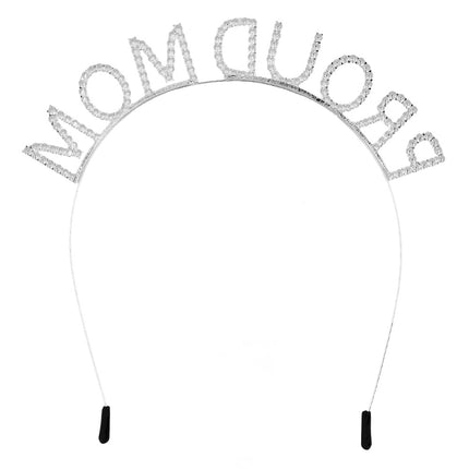 Boland Metalen diadeem 'Proud mom'