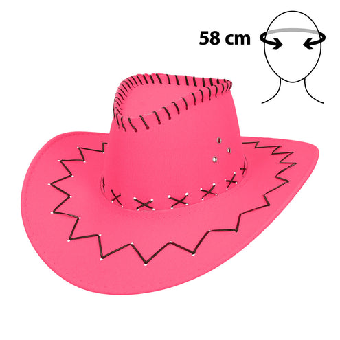 Boland Neon cowboyhoed Savanne neonroze (UV)