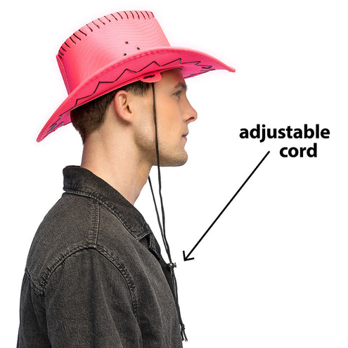Boland Neon cowboyhoed Savanne neonroze (UV)