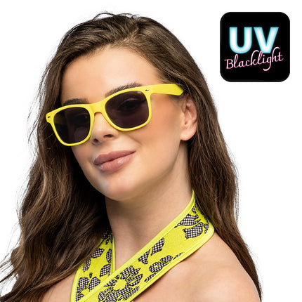 Boland Neongele partybril Pop (UV festival bril)