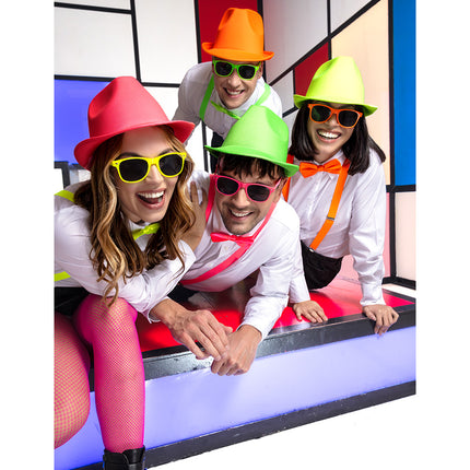 Boland Neongele partybril Pop (UV festival bril)