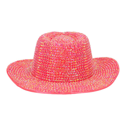Boland Neonroze cowboyhoed Aurora (UV western hoed)
