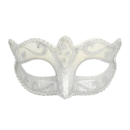 Boland Oogmasker Venice felina zilver