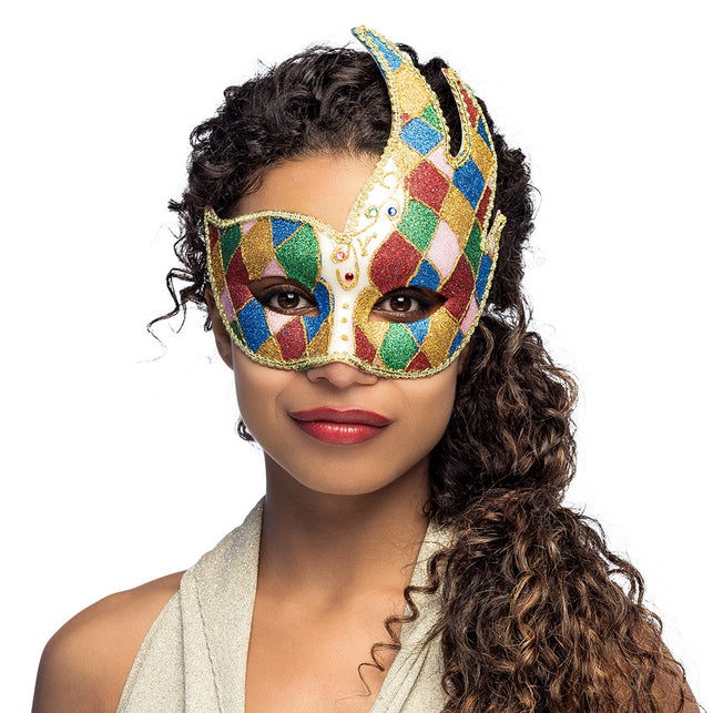 Boland Oogmasker Venice jester