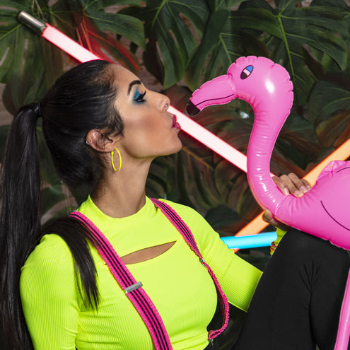 Boland Opblaasbare flamingo