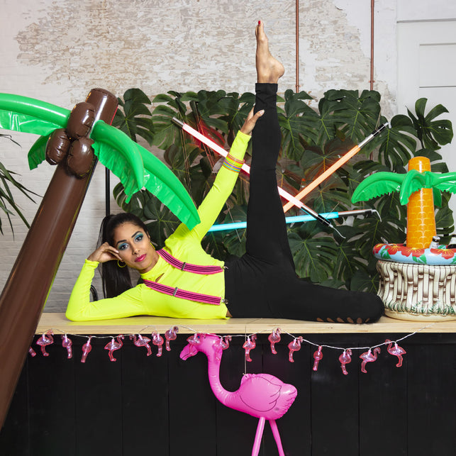 Boland Opblaasbare flamingo