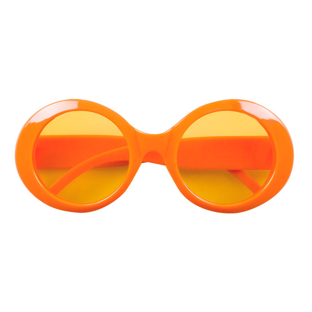 Boland Oranje bril disco Jackie neon
