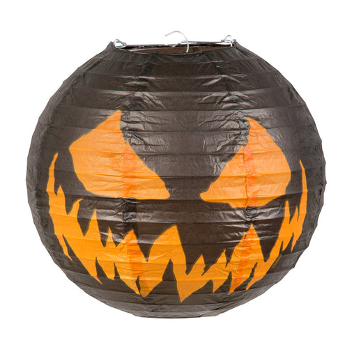 Boland Papieren lampion Creepy pumpkin