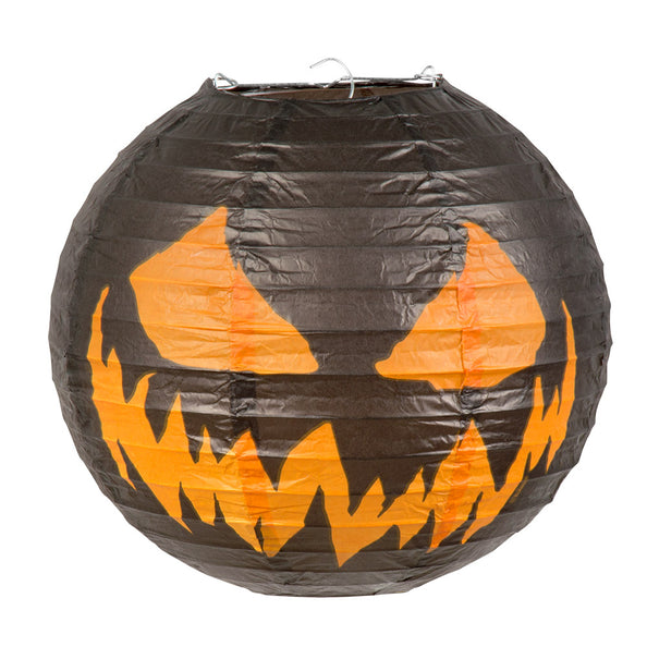 Boland Papieren lampion Creepy pumpkin