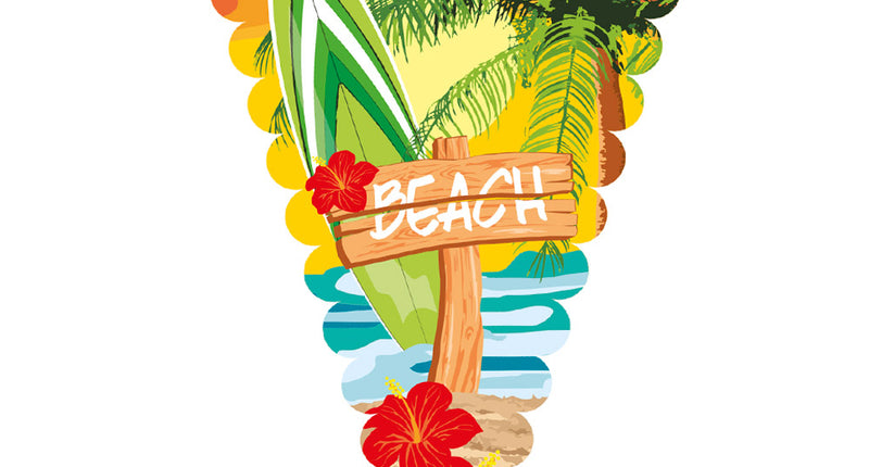 Boland PE reuzenvlaggenlijn 'Beach'