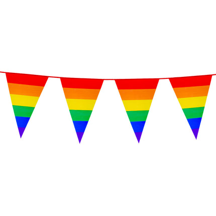 Boland PE reuzenvlaggenlijn Regenboog
