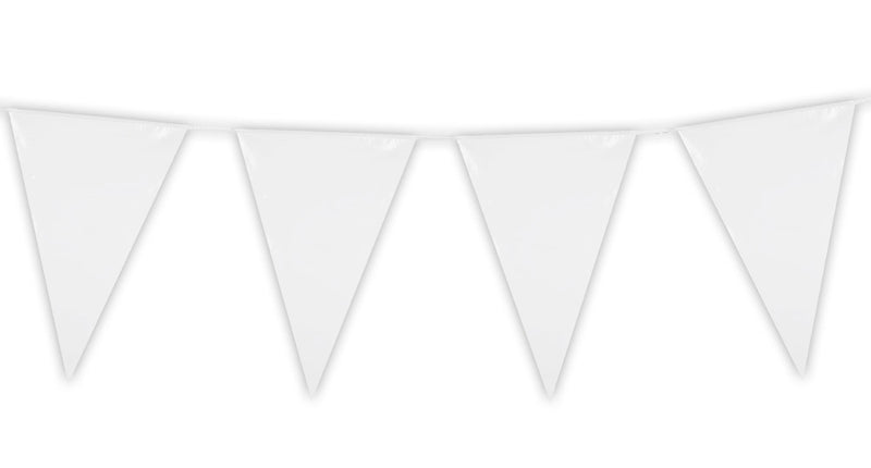 Boland PE reuzenvlaggenlijn wit