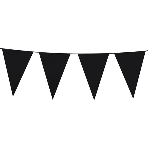 Boland PE reuzenvlaggenlijn zwart