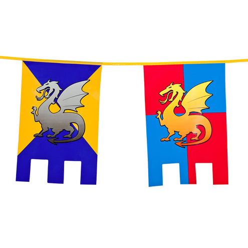 Boland PE vlaggenlijn Knights & dragons